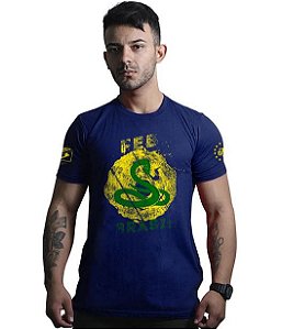 Camiseta Masculina FEB força expedicionária brasileira Team Six Brasil