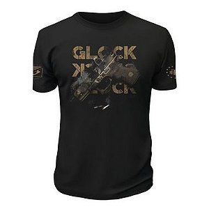 Camiseta Masculina Tactical Fritz Glock Multicam Tático Militar TeamSi -  Team Six Brasil