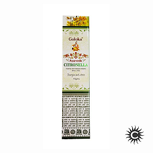 Incenso - Goloka - Cascata - Ayurvedic - Citronella