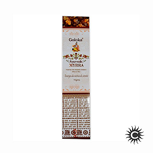 Incenso - Goloka - Cascata - Ayurvedic - Myrra