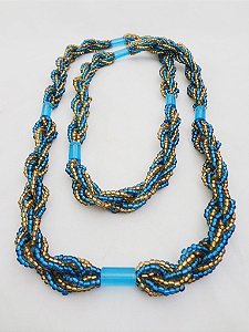 Brajá - 6 Fios - Azul E Amarelo