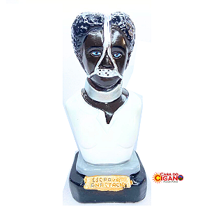 Imagem - Escrava Anastacia (Busto) - Gesso - 20cm
