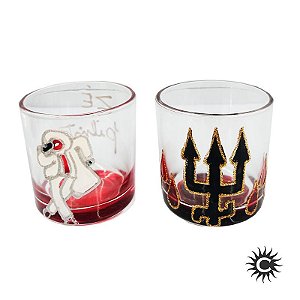 Copo - Whisky - Decorado Tridente