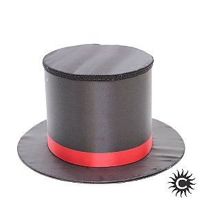 Cartola - Luxo - Alta - Veludo - Preta