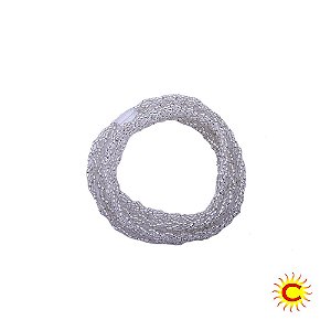 Brajá - 3 Fios - Cristal - Transparente