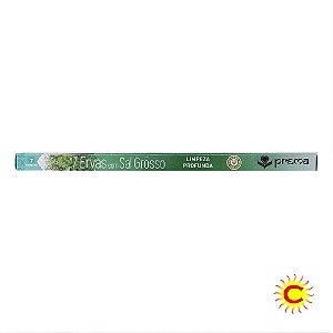 Incenso - Caixa Com 8 Varetas - 7 Ervas Com Sal Grosso