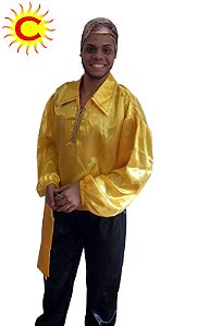 Roupa Luxo - Conjunto - Cigano Amarelo E Preto