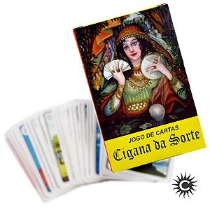 Tarot Jogo Cartas Cigana da Sorte CN