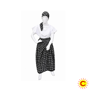 ☕ Conjunto Feminino de Preta Velha – 3 Peças