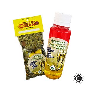 KIT - Banho Liquido e Ervas - Ano Novo