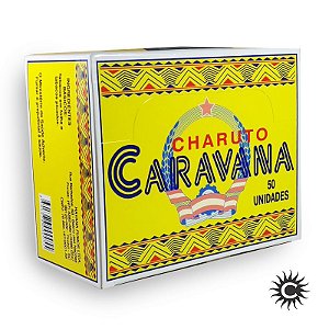 Charuto  Caravana Caixa Com 50 Unidades - Casa do Cigano