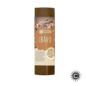 Vela 7 Dias Cravo c/ essência e patuá - Linha Premium Casa do Cigano