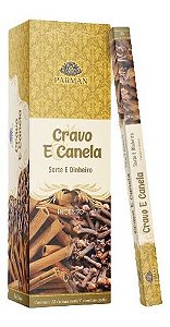 Incenso - Parman - Com 7 varetas - Cravo e Canela