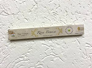 Incenso – Shankar Massala – Com 8 varetas - Rosa Branca