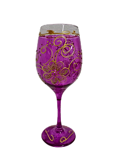 Taça Luxo - Vinho - Roxa