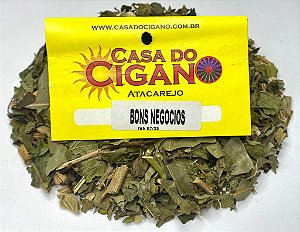 Banho De Ervas BONS NEGÓCIOS - Casa do Cigano