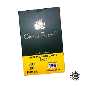 Charuto - Cacau Brasil - Tradicional - Caixa Com 5 Unidades