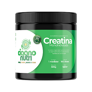 Creatina Monohidratada 300g - Cigano Nutri