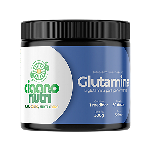 Glutamina 300g - Cigano Nutri