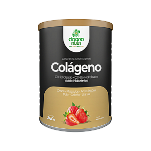 Colágeno - 360g Morango - Cigano Nutri