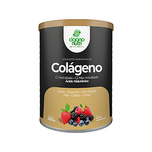 Colágeno - 360g Frutas Vermelhas - Cigano Nutri