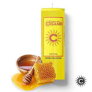 Vela - 7 Dias - 50mm x Especial - Mel - Amarela MCX 3548