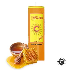 Vela - 7 Dias - 50mm x Especial - Mel - Laranja MCX 3550