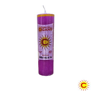 Vela 7 Dias Magenta 210g - Casa do Cigano