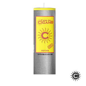 Vela - 7 Dias - 50mm x Especial - Prata MCX 3553