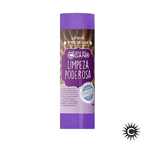 Vela 7 Dias Limpeza Poderosa c/ essência e patuá - Linha Premium Casa do Cigano NC 11656