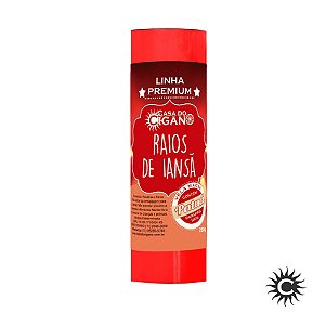 Vela 7 Dias Raios de Iansâ c/ essência e patuá Linha Premium - Casa do Cigano