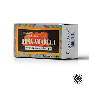 Defumador Rosa Amarela - Casa do Cigano