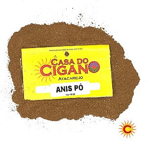 Erva Especial Anis Estrelado em Pó - Casa do Cigano