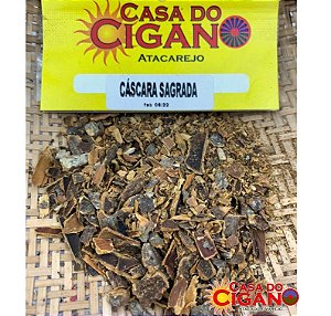 Erva Simples Cascara Sagrada -Casa do Cigano