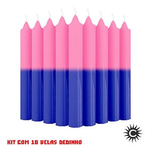 Vela Dedinho – Kit Erês com 10 Unidades – Casa do Cigano