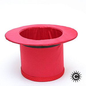 Cartola Alta Vermelha - Luxo - Cetim