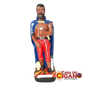 Imagem Exu Tranca Rua das Almas – 20cm – Gesso