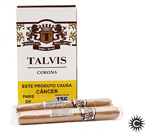 Charuto de Chocolate - Talvis - caixa com 5 Unidades