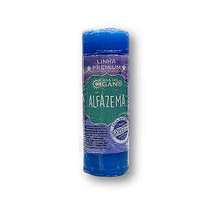 Vela 7 Dias Alfazema c/ essência e patuá - Linha Premium - Casa do Cigano