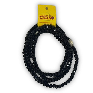 Guia especial - Preta com firma de caveira 8mm