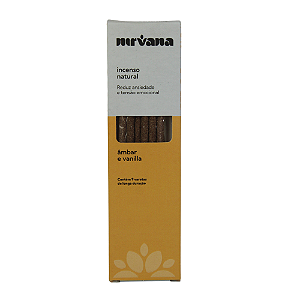 Incenso Natural Nirvana – Âmbar e Baunilha