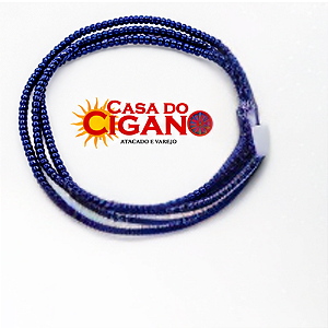 Guia de Miçanga – Azul Escuro – 1,40m