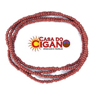 Guia de Miçanga – Marrom - 1 m