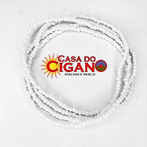 Guia de Miçanga – Branca - 1 m