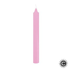 Vela Palito Unidade Rosa