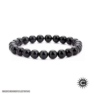 Pulseira - Pedra Esfera Onix