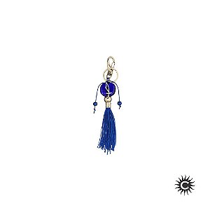 Chaveiro - Ogum Azul Murano