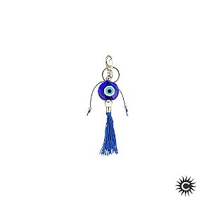 Chaveiro - Olho Grego Murano Azul