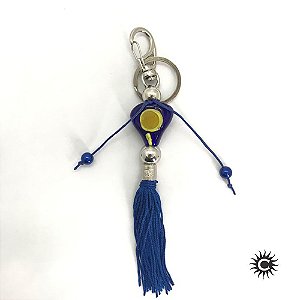 Chaveiro - Oxum Azul Murano