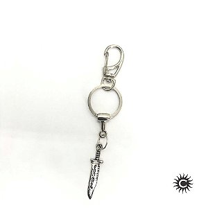 Chaveiro - Metal - Adaga Reta